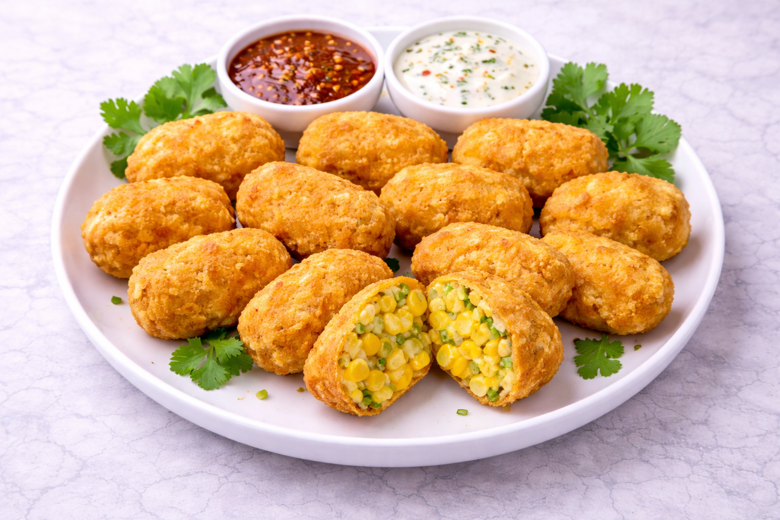 Cheese Corn Nuggets